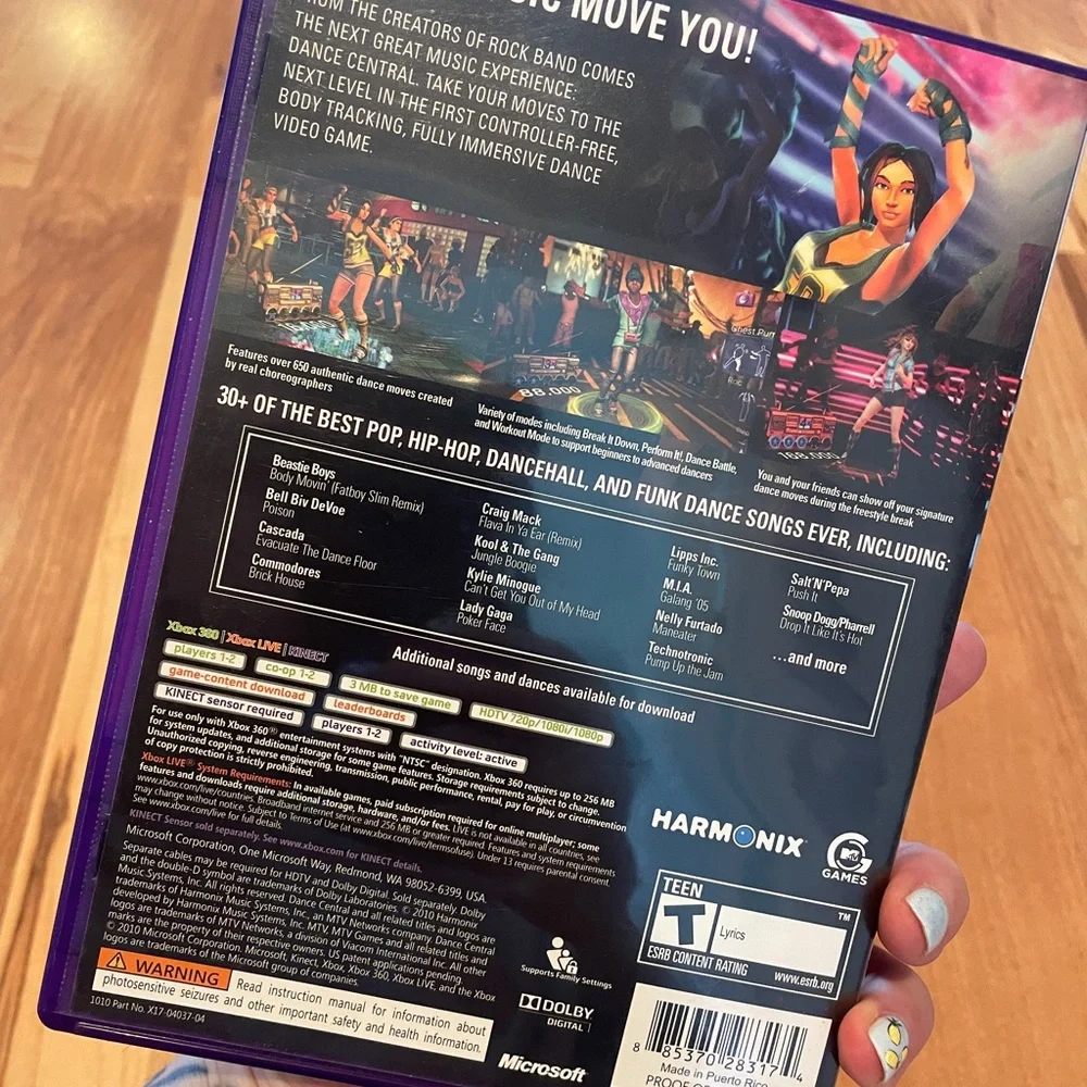 Dance Central (Microsoft Xbox 360 Kinect, 2010)